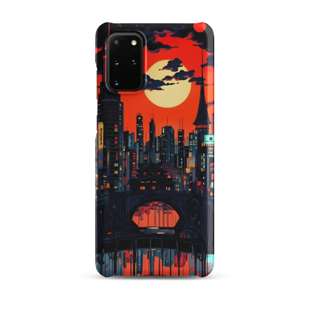 Nightfall in a Neon City