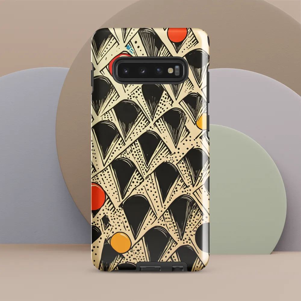 Rhythms of Geometry | Phone Case |  S10 Plus | Tough Case | Glossy