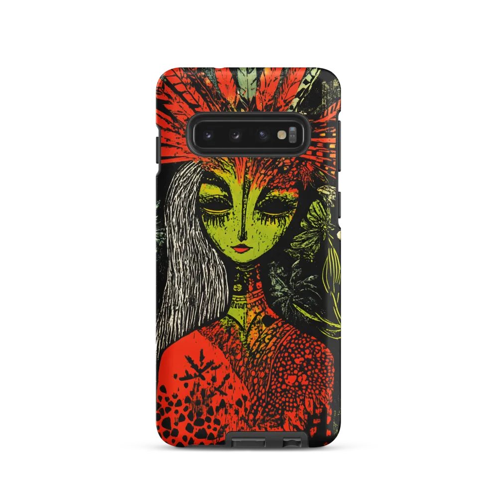 Mystical Flora: A Surreal Portrait