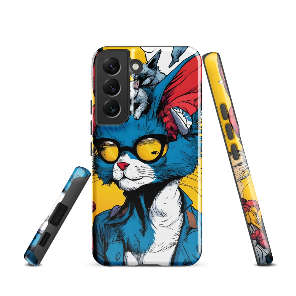 Whimsical Feline Coolness