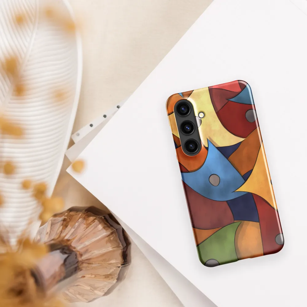 Vibrant Interplay of Shapes