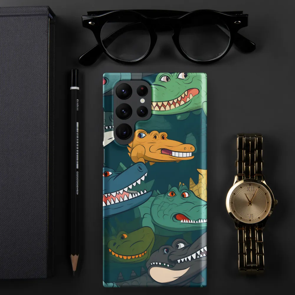Cheerful Crocodilian Parade