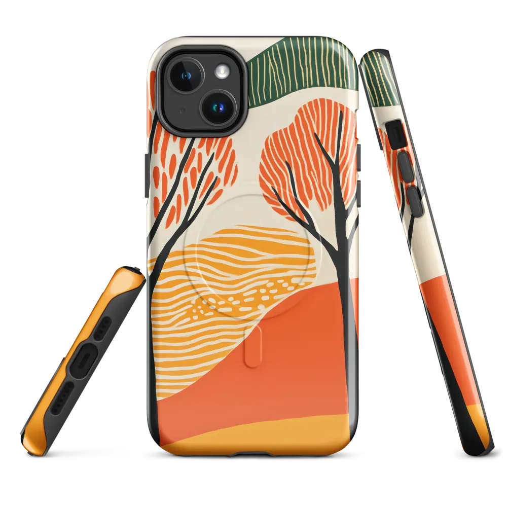 Rhythms of Nature | Phone Case |  14 Plus | MagSafe® Tough Case | Glossy