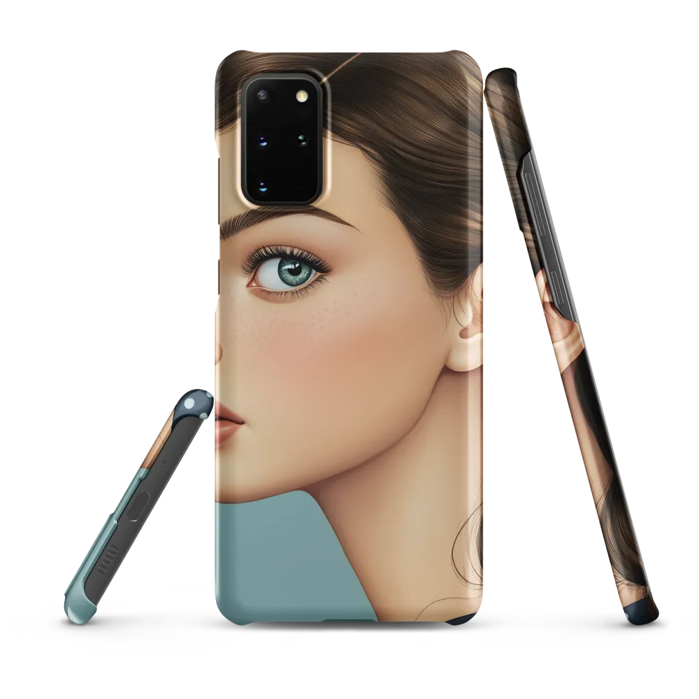 Captivating Gaze: A Modern Portrait
