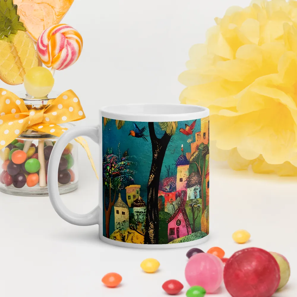 Whimsical Village Harmony | Mugs | Multiple Sizes & Colors