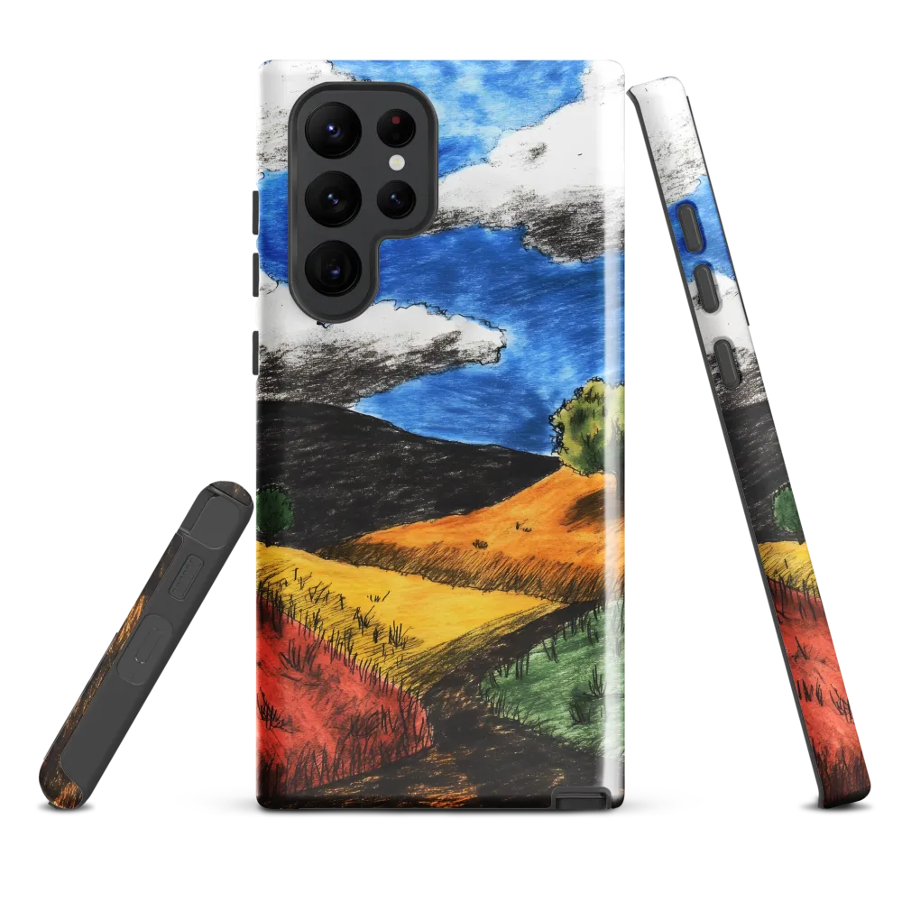 Seasons of the Hills | Phone Case |  S22 Ultra | Tough Case | Glossy