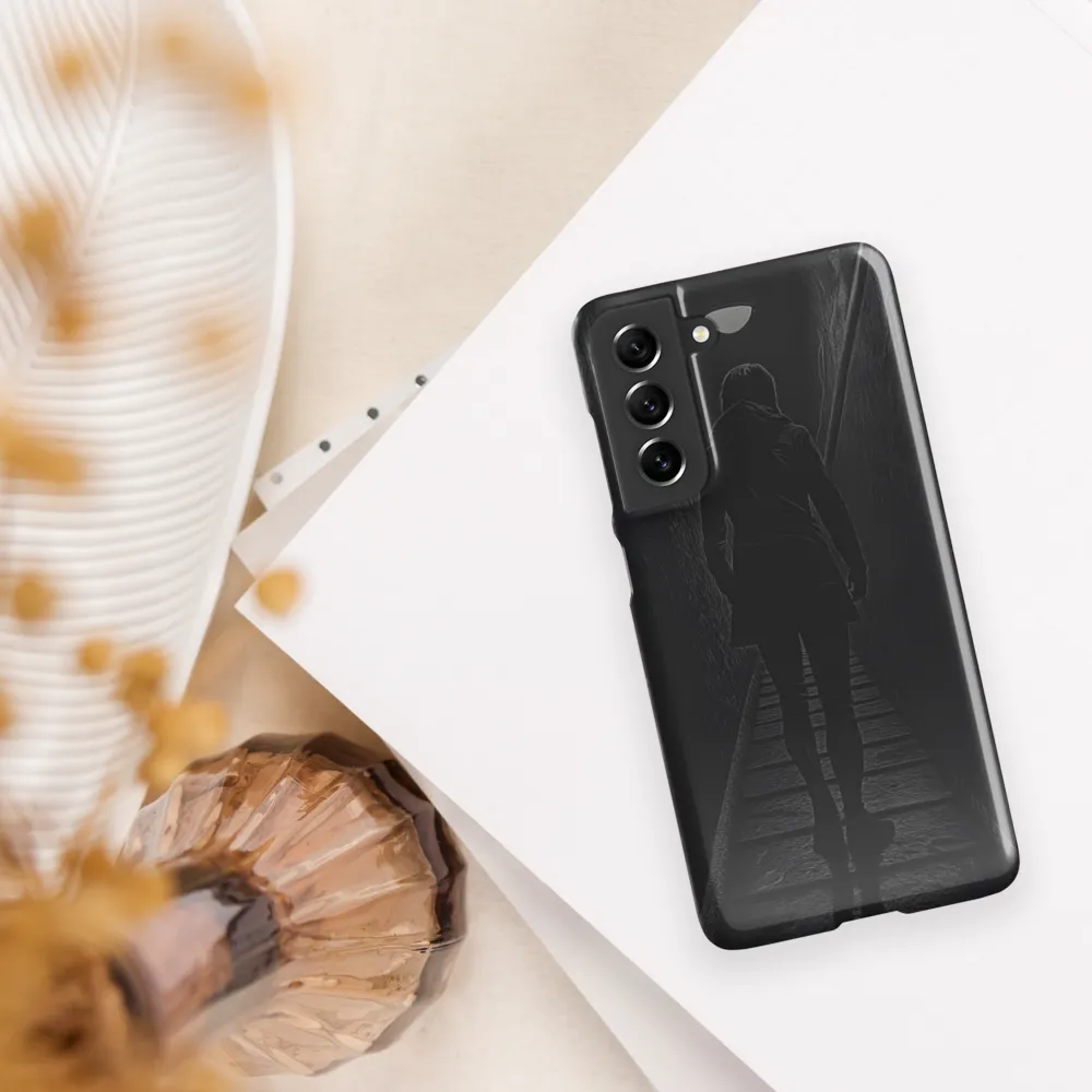 Echoes of Solitude | Phone Case |  S21 FE | Snap Case | Glossy