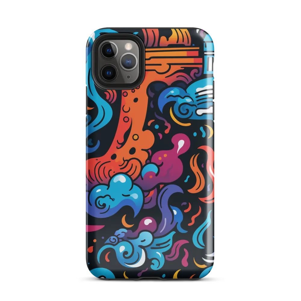 Whirlwind of Color and Light | Phone Case |  11 Pro Max | Tough Case | Glossy