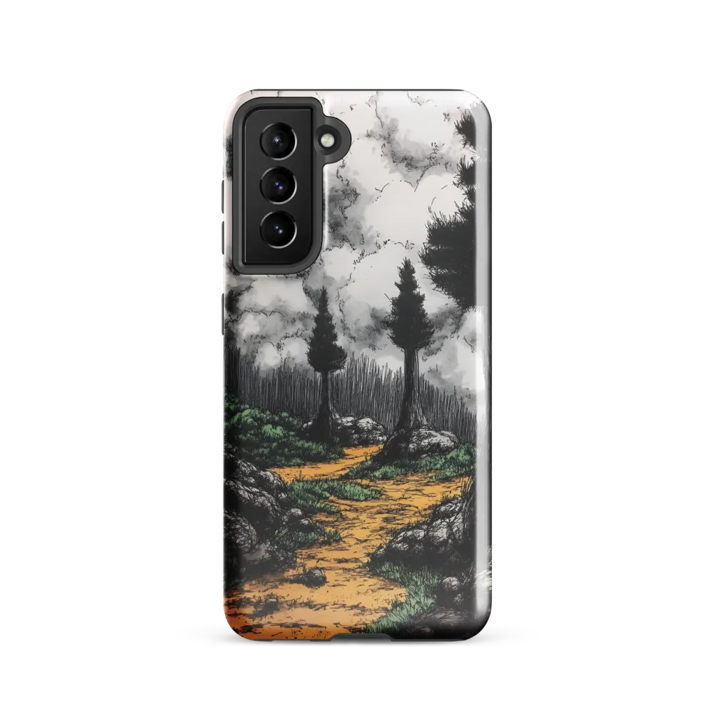 Path Through the Shadows | Phone Case |  S21 | Tough Case | Glossy