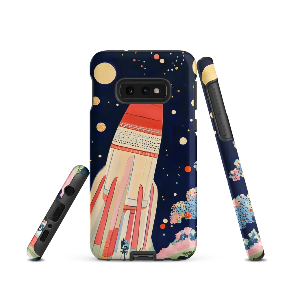 Cosmic Dreams: The Rocket's Journey