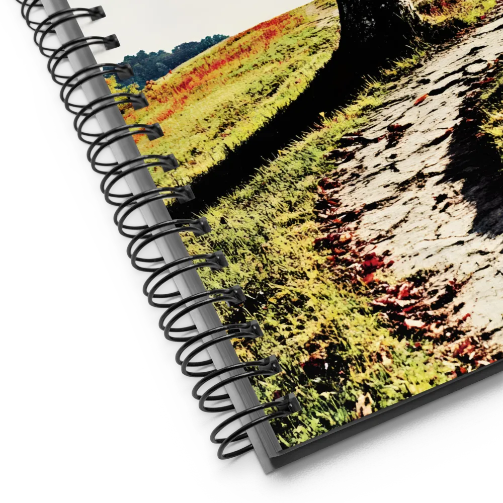 Autumn's Embrace | Spiral Notebook