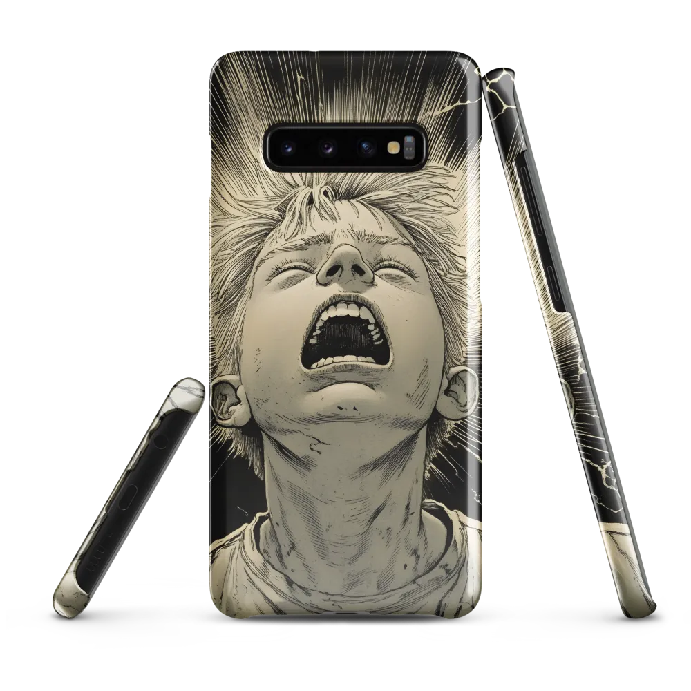 Echoes of Anguish | Phone Case |  S10 Plus | Snap Case | Glossy