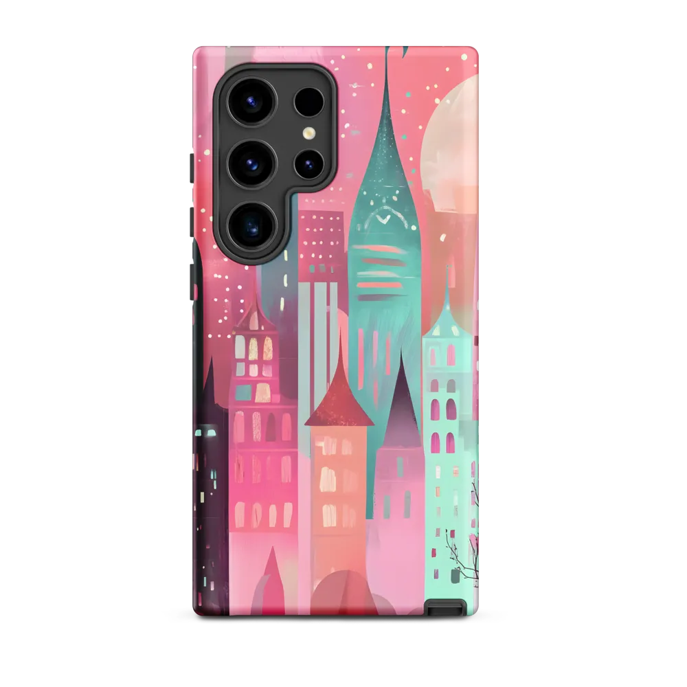 Whimsical City at Dusk