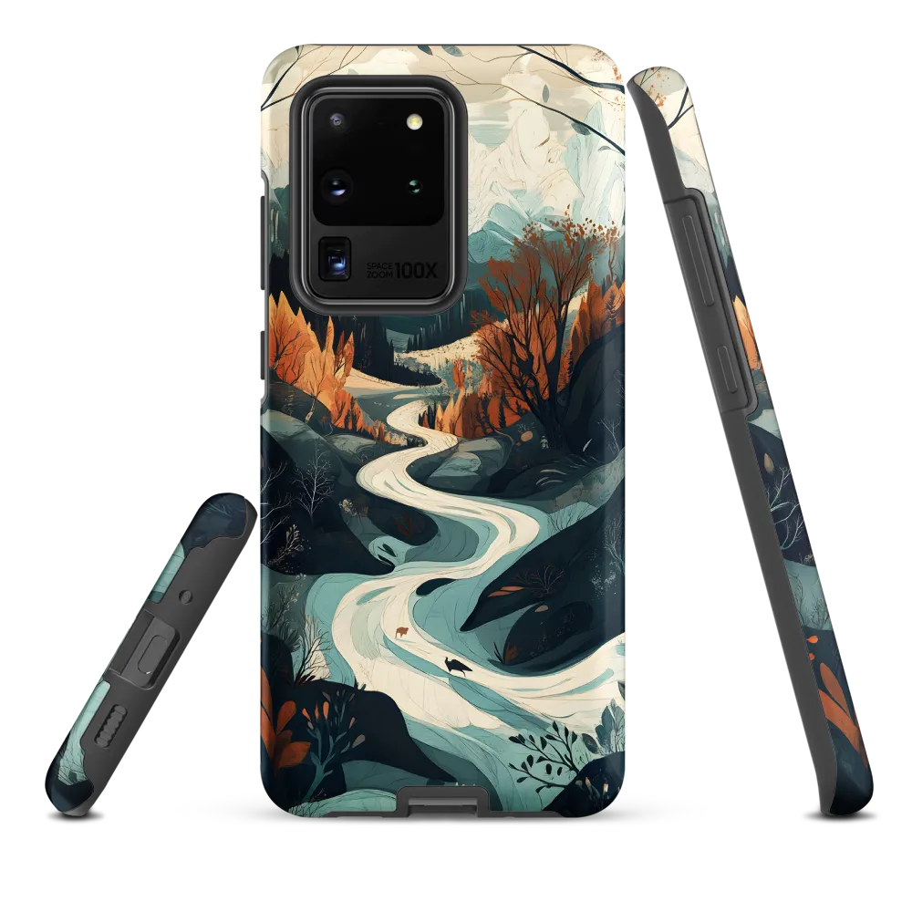 Whispers of Autumn: A Serene River Journey
