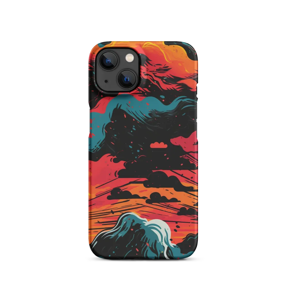 Ethereal Twilight: A Dramatic Landscape in Motion