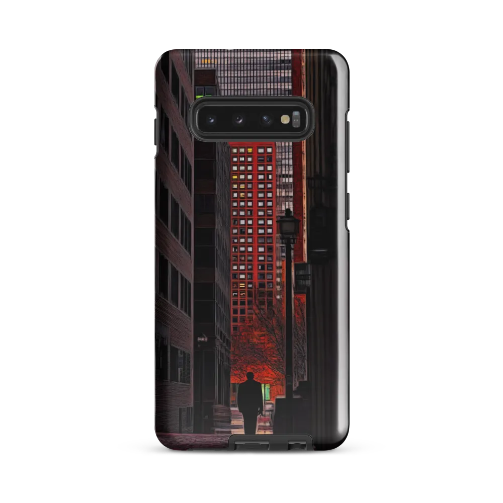 Solitude in the City | Phone Case |  S10 Plus | Tough Case | Glossy