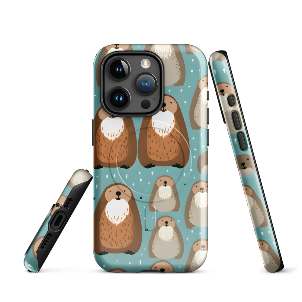 Whimsical Otter Pattern