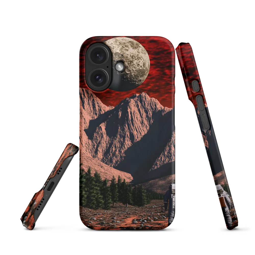 Beyond the Mountains: An Astronaut's Journey | Phone Case |  16 | Snap Case | Matte