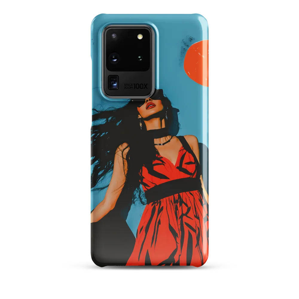 Sunset in Fashion: A Modern Portrait