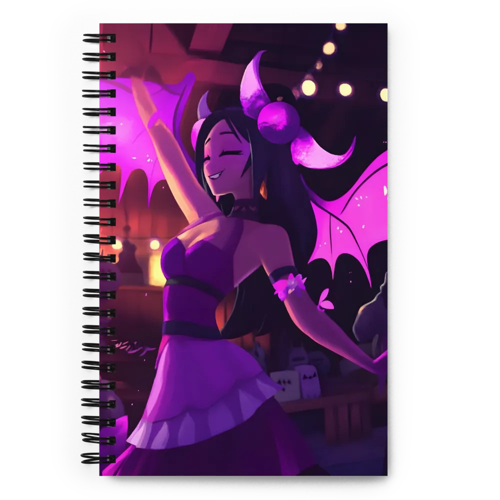 Dancing in Fantasy | Spiral Notebook