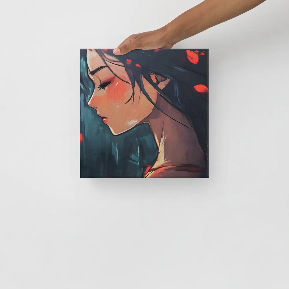 Whispers of Melancholy | Canvas | 12″×12″