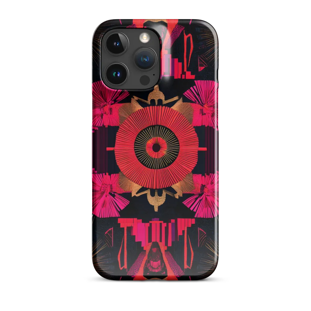 Dynamic Geometric Symphony | Phone Case |  16 Pro Max | Snap Case | Glossy