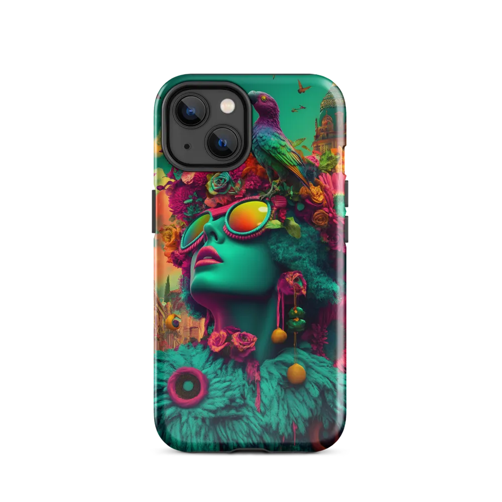 Whimsical Flora | Phone Case |  14 | Tough Case | Glossy