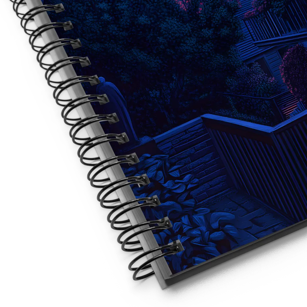 Urban Serenity at Dusk | Spiral Notebook