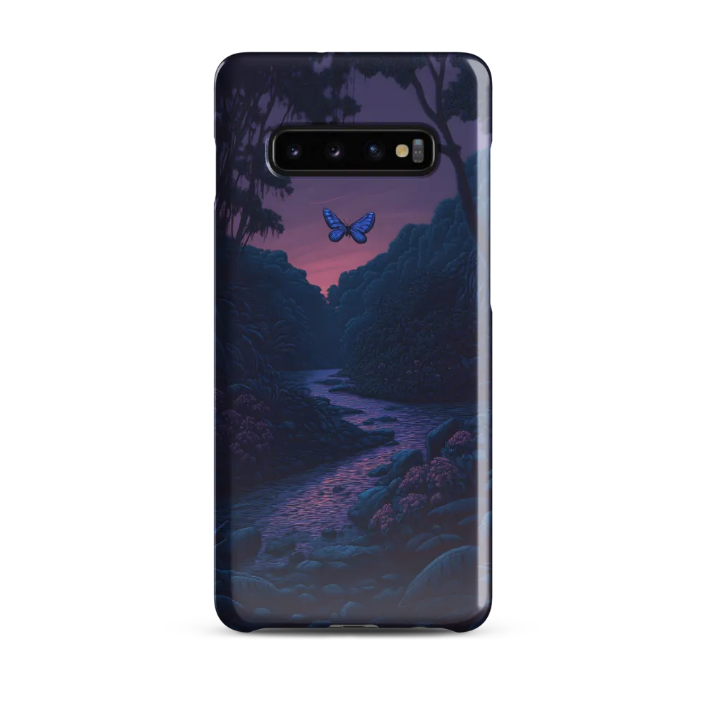 Whispers of Twilight: A Serene Escape | Phone Case |  S10 Plus | Snap Case | Glossy