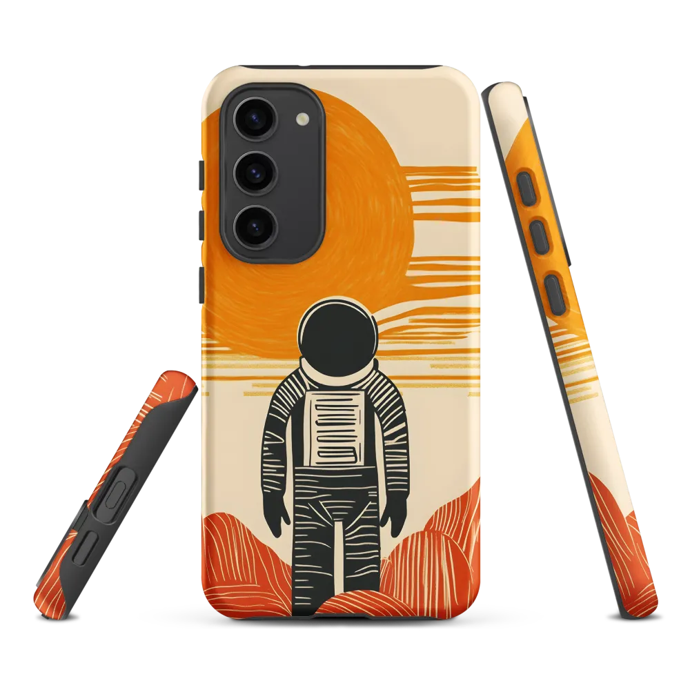 Contemplation on a Distant World | Phone Case |  S23 Plus | Tough Case | Matte