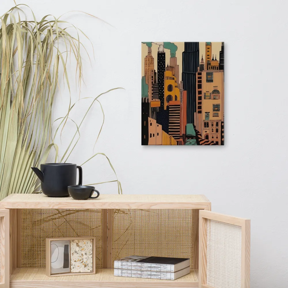Urban Symphony in Ink