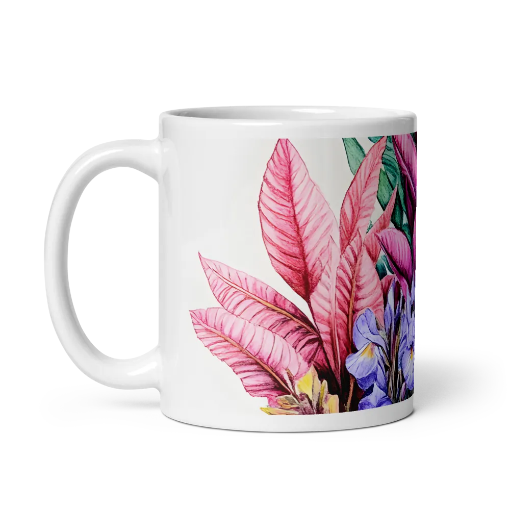 Tropical Symphony | Mug with White inside | 11 oz