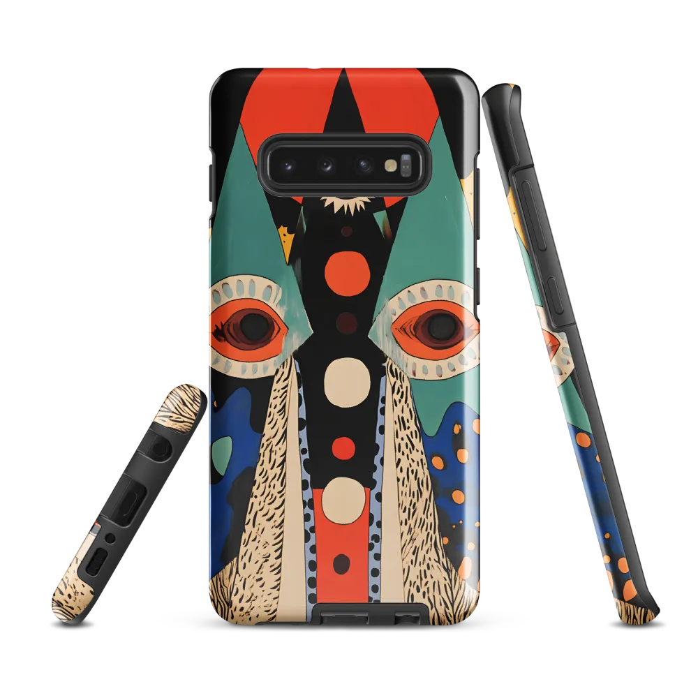 Visages of Vibrancy | Phone Case |  S10 Plus | Tough Case | Glossy