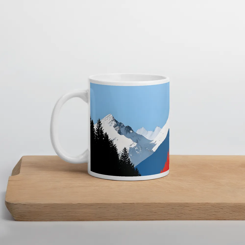 Nature's Bold Harmony | Mug with White inside | 11 oz