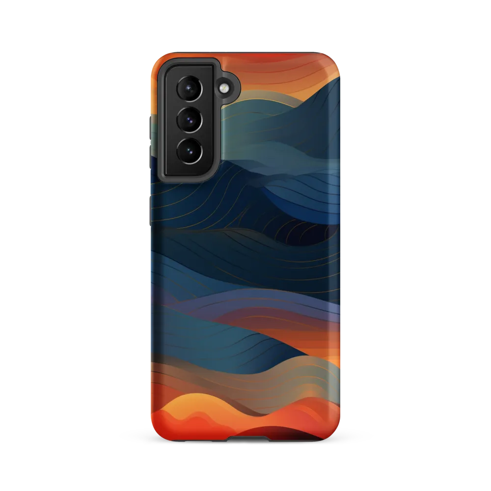Harmonious Waves at Dusk