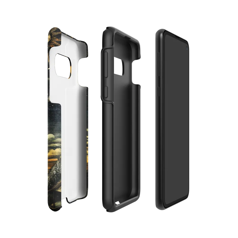 Cosmic Curiosity: A Journey Beyond Earth | Phone Case |  S10e | Tough Case | Matte