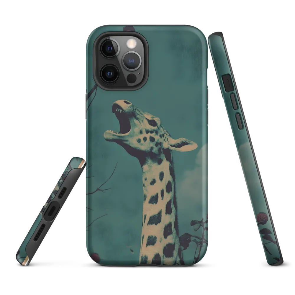 Whispers of the Tall: A Surreal Giraffe Encounter