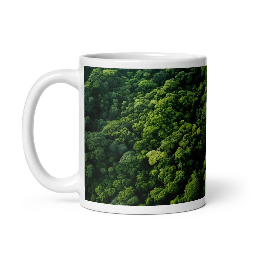 Emerald Canopy | Mug with White inside | 11 oz