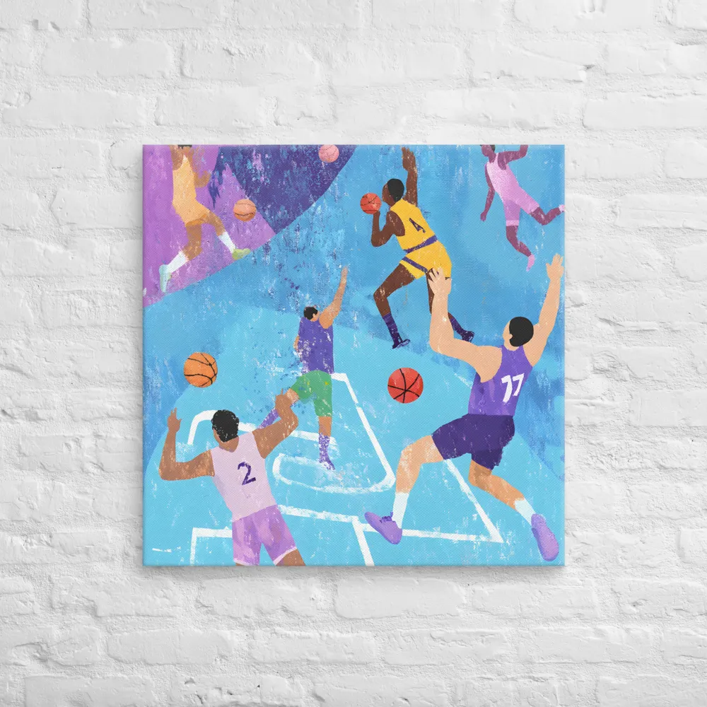 The Pulse of the Game | Canvas | 28″×28″