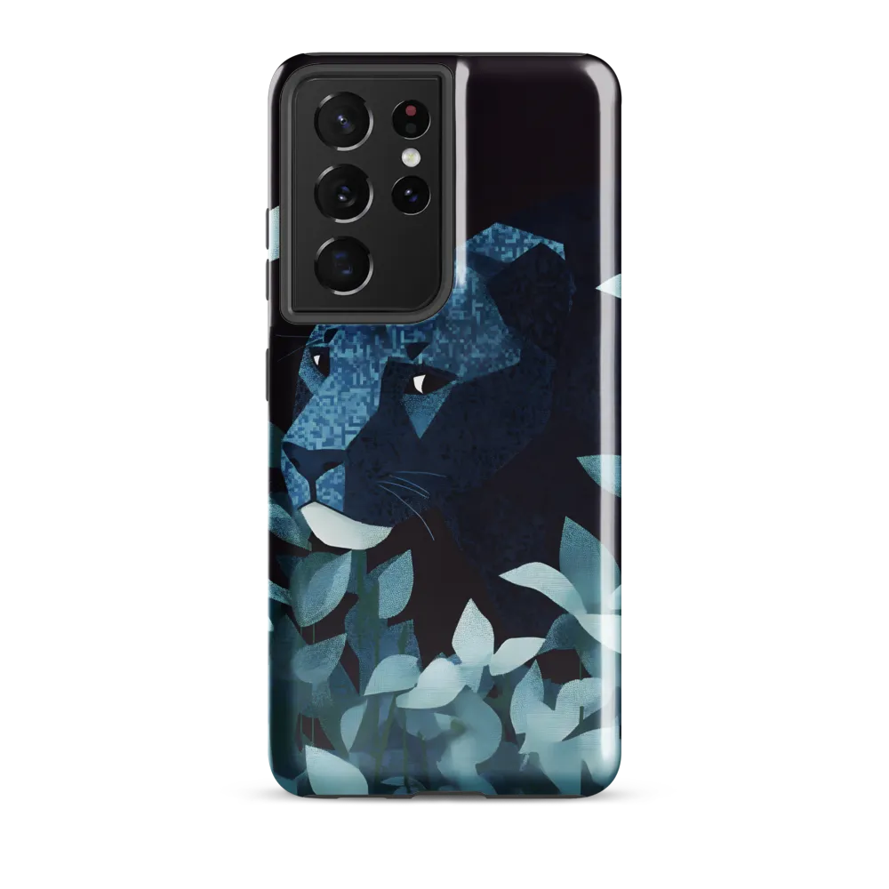 Lurking Blue: The Panther's Gaze