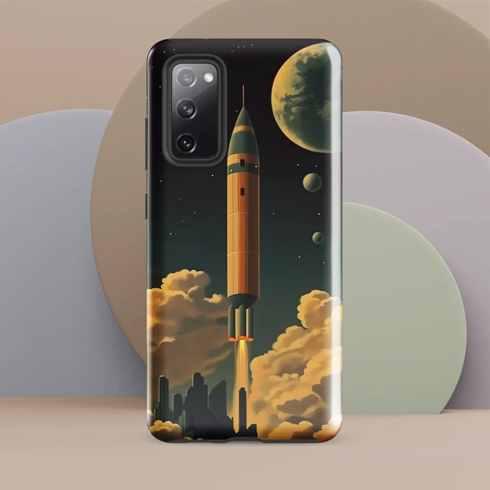 Journey Through the Cosmic Frontier | Phone Case |  S20 FE | Tough Case | Glossy