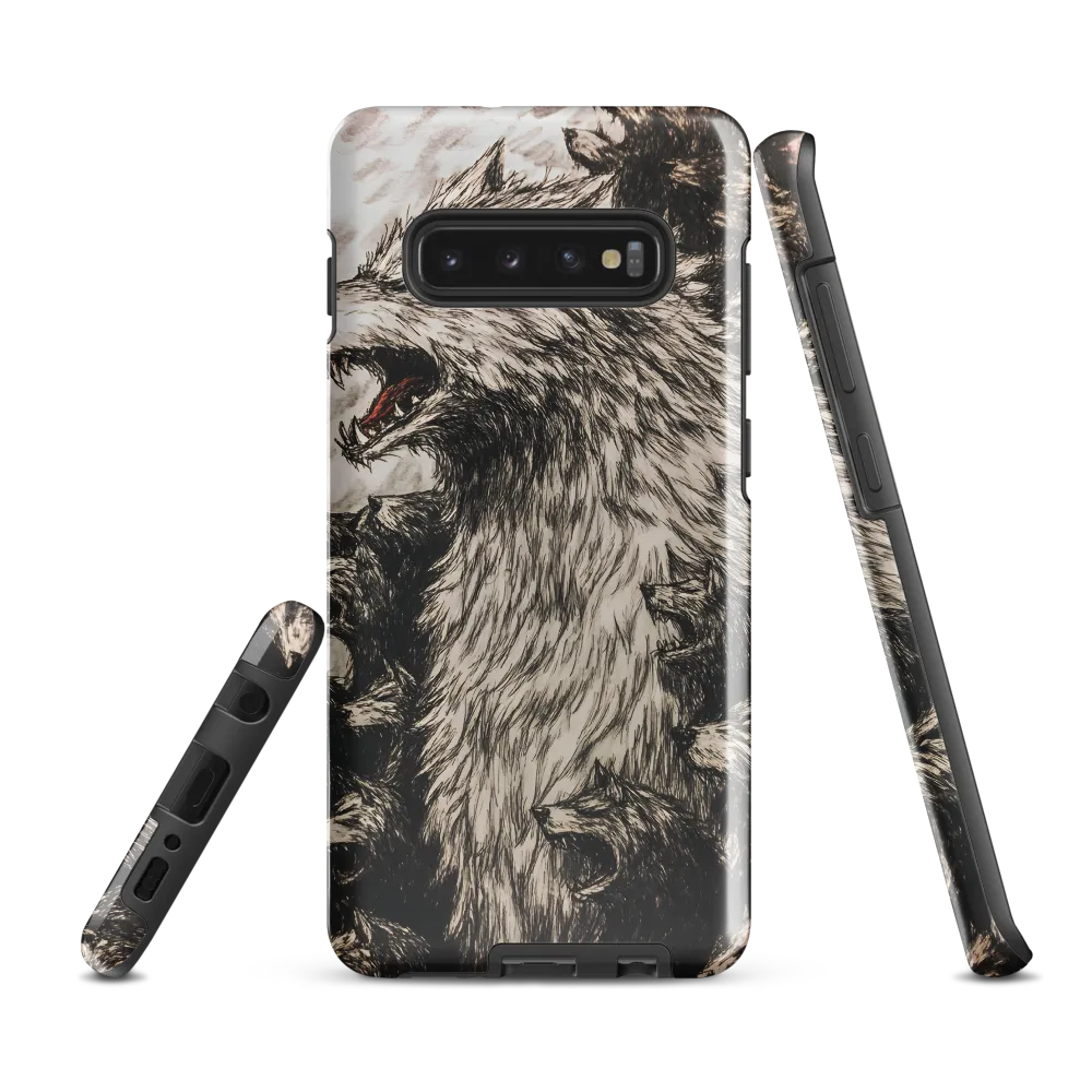 The Pack's Fury | Phone Case |  S10 Plus | Tough Case | Glossy