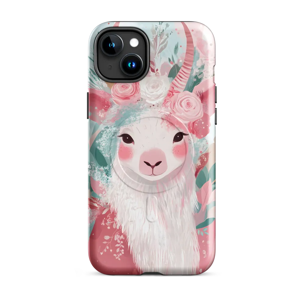 Spring Whimsy: The Floral Goat