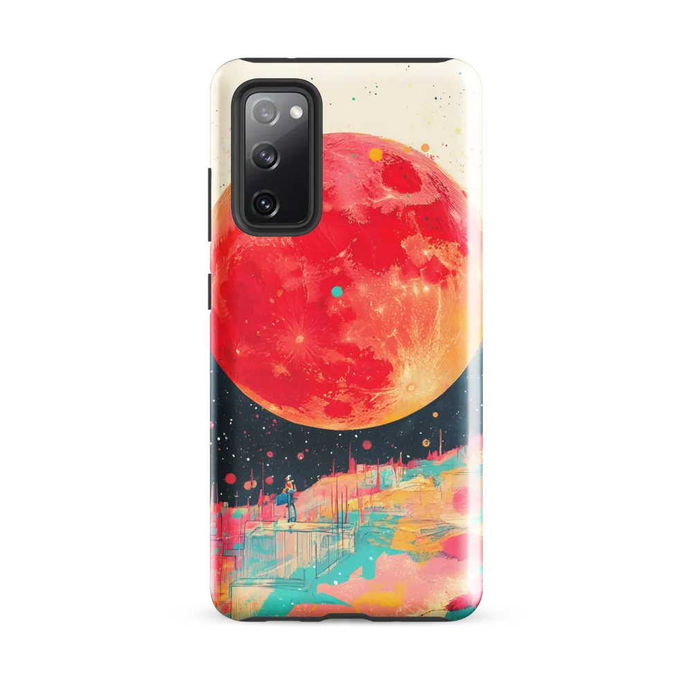 Crimson Dreams: A Lunar Exploration
