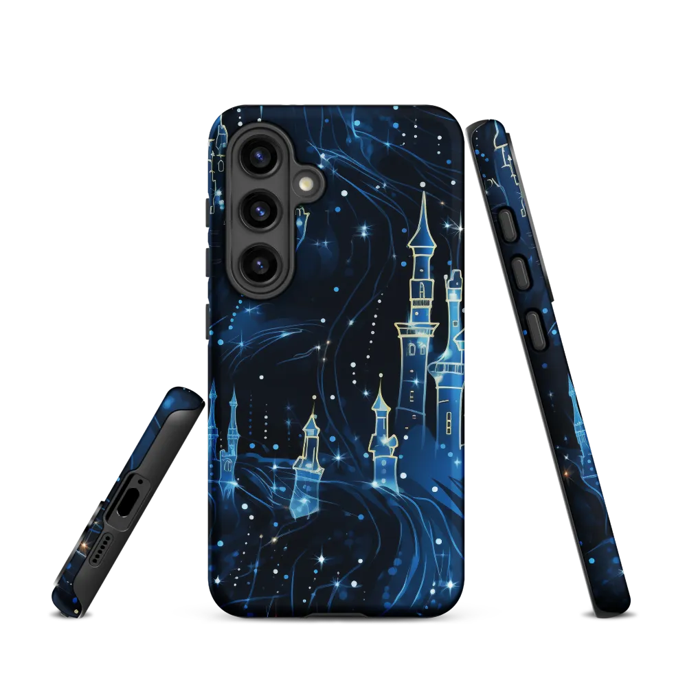 Dreamy Castles in a Starry Sky