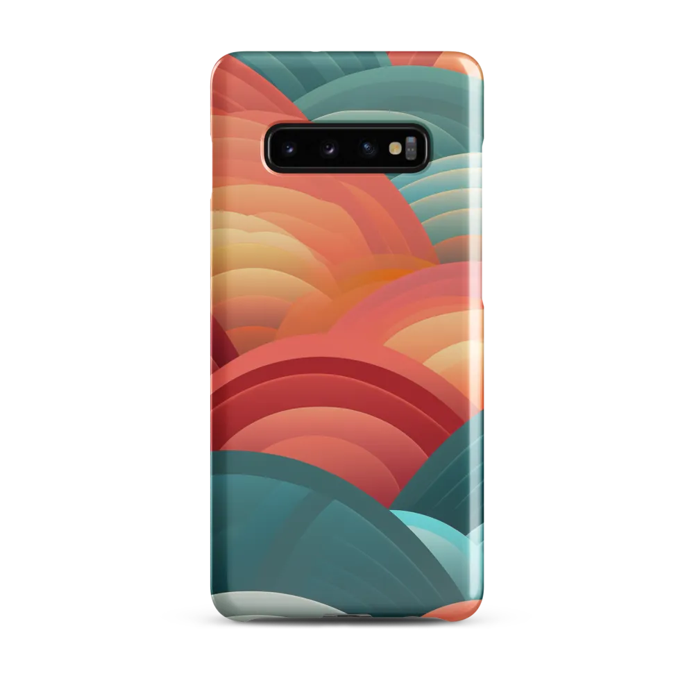 Rhythms of the Waves | Phone Case |  S10 Plus | Snap Case | Glossy