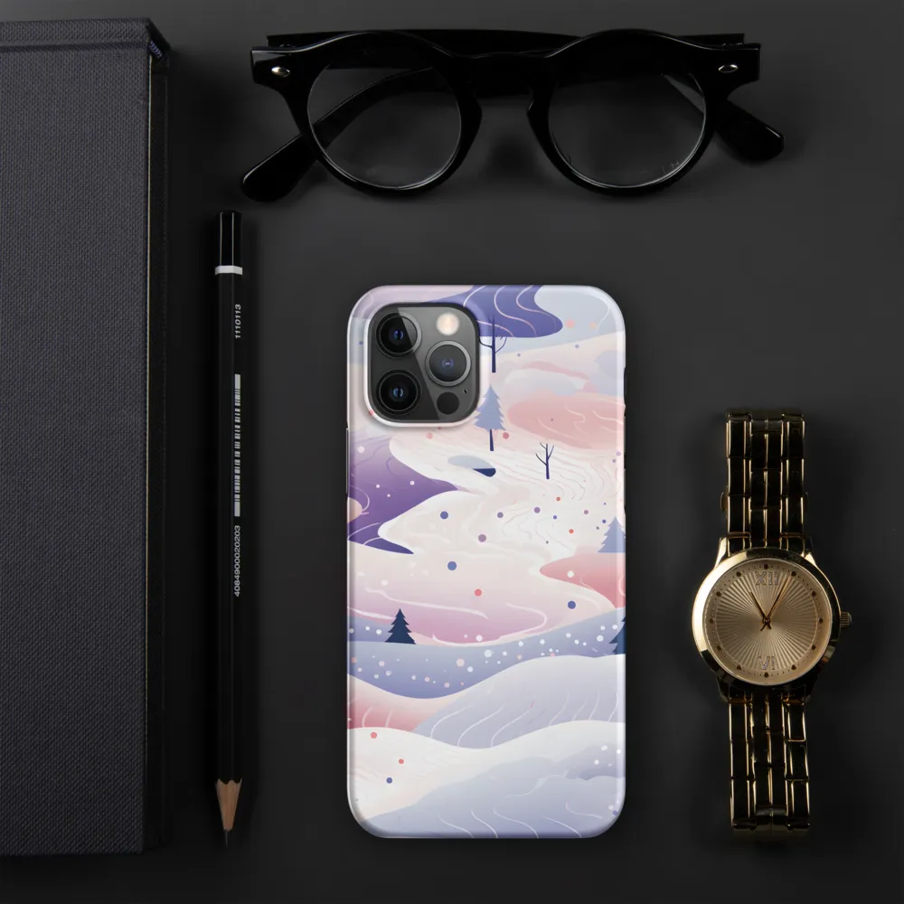 Dreamy Winter Landscape | Phone Case |  12 Pro | Snap Case | Matte