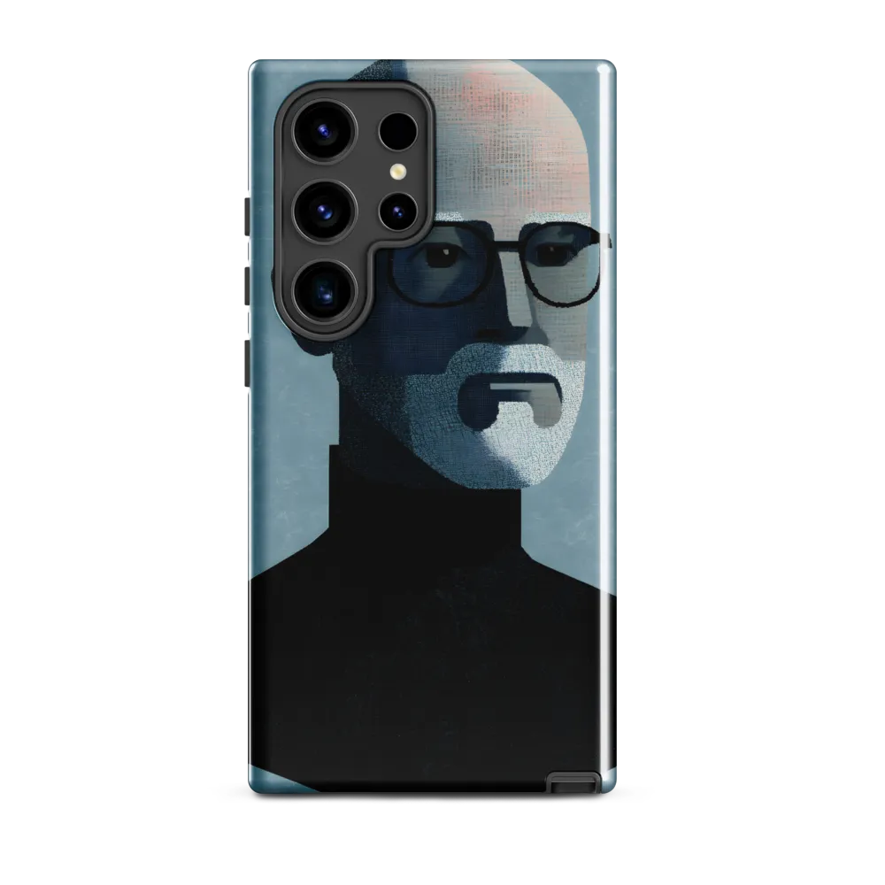 Minimalist Portrait of a Modern Man
