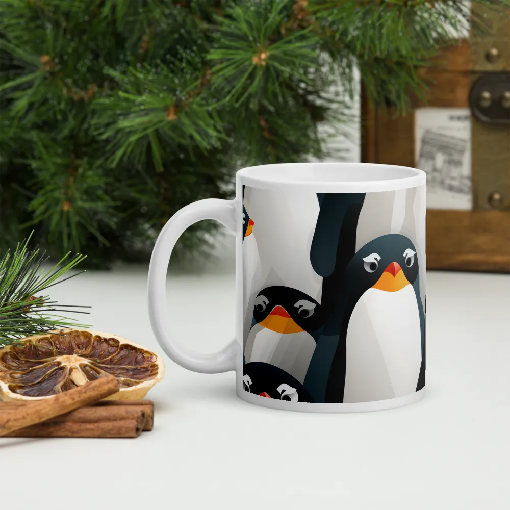 Penguin Parade | Mugs | Multiple Sizes & Colors