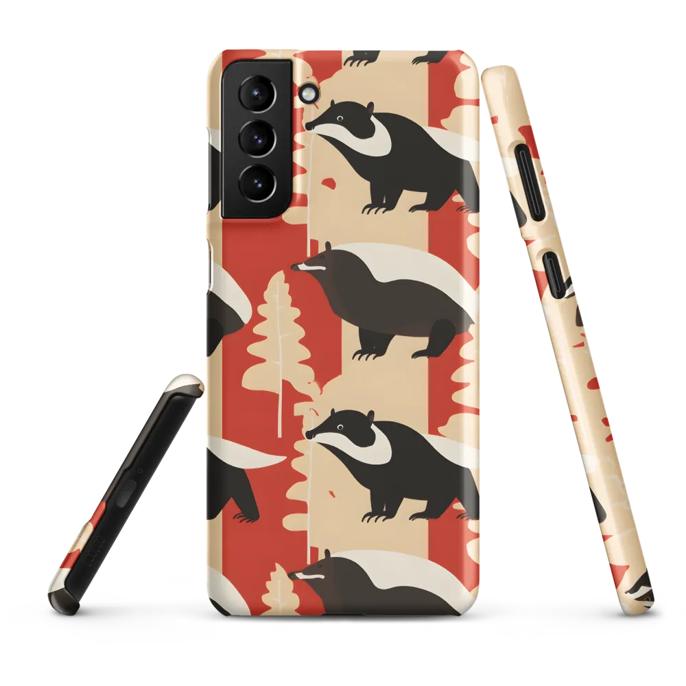 Wildlife Pattern: The Badger Tale